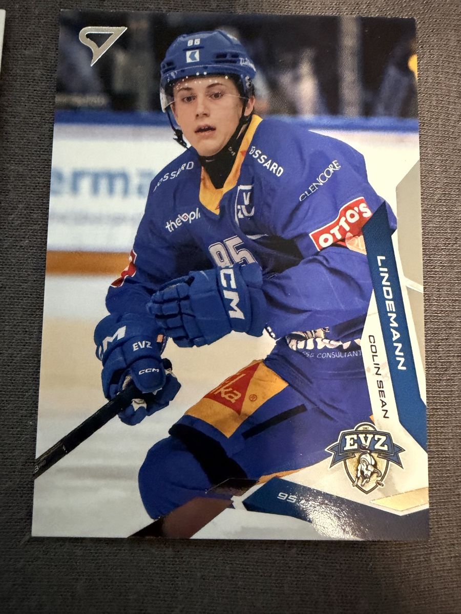 NHL Cartes à collectionner: Lindemann EVZ Hockey Card – D'occasion à Meierskappel par Cc19