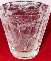 Trinkglas mit 12 Ecken aus Kristallglas