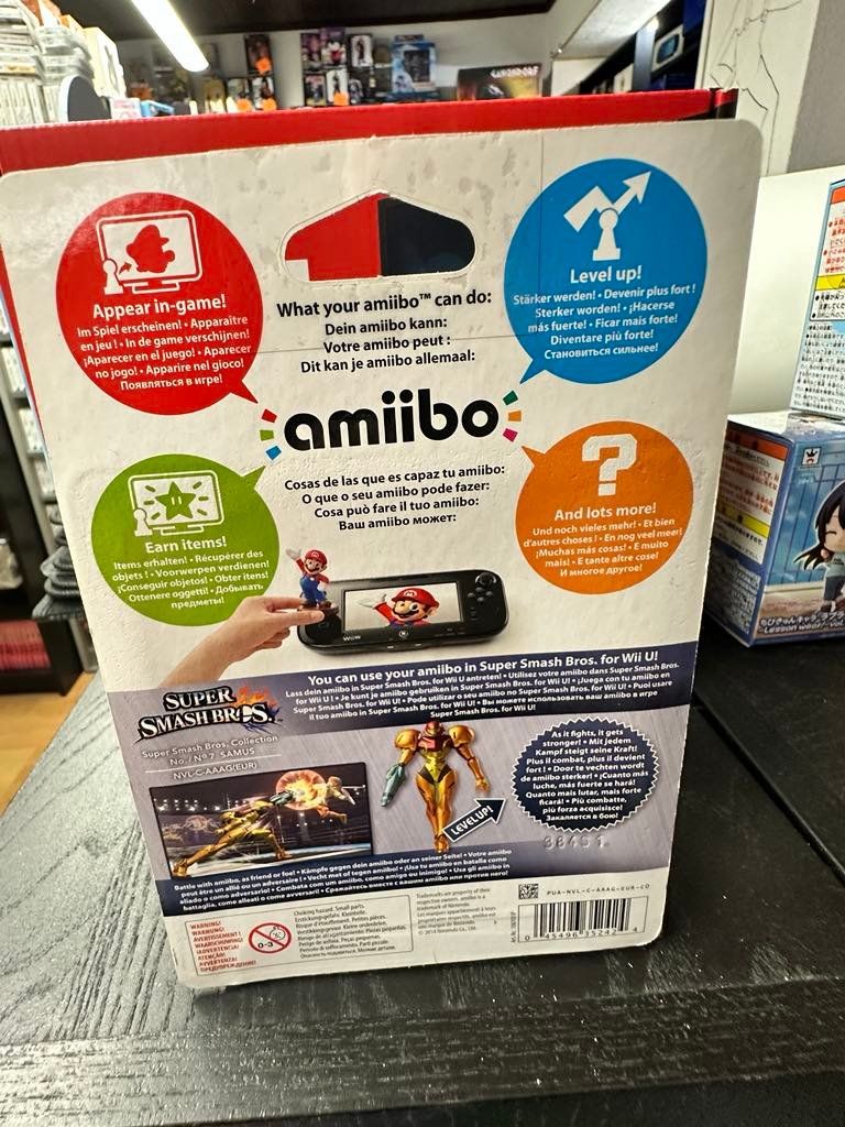 Nintendo Giochi: Nintendo Amiibo Samus Super Smash Bros – Nuovo e nell'imballaggio originale da Giubiasco venduto da Ticinerd 1