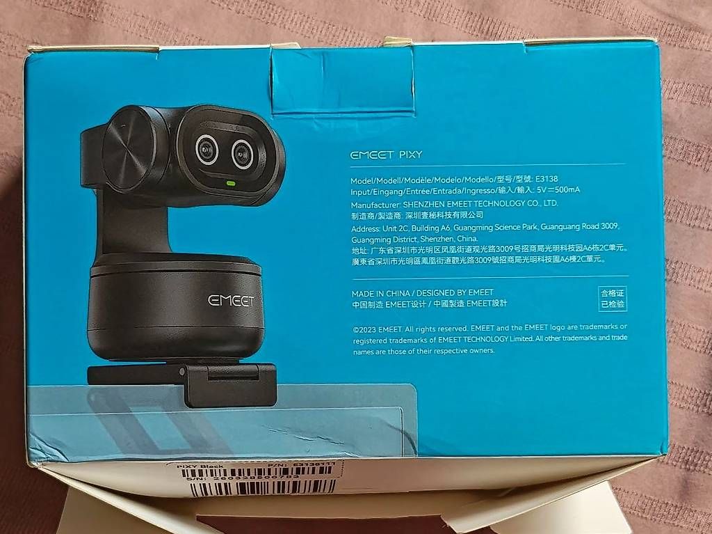 Webcam: Web camera, AI Tracking 4K 60FPS PTZ EMEET PIXY – Usato da Lucens venduto da xaipeks 3