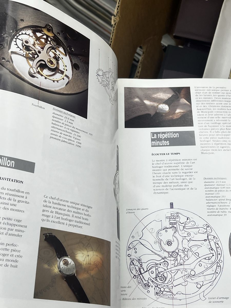 Dokumente: Blancpain Prospectus 1994 – Gebraucht aus Wettingen von NickInc 4