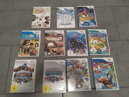 Nintendo Wii Games - 11 Stück mit OVP
