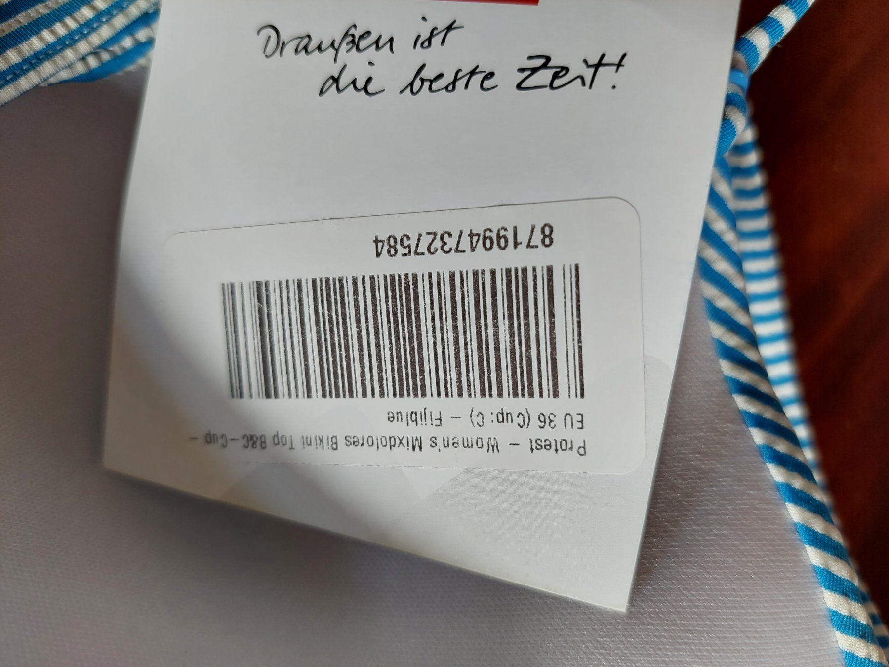 Costumi da bagno & Bikini: Protest Bikini-Oberteil Grösse 36 / C-Cup – Nuovo e nell'imballaggio originale da Beckenried venduto da Havacola 5