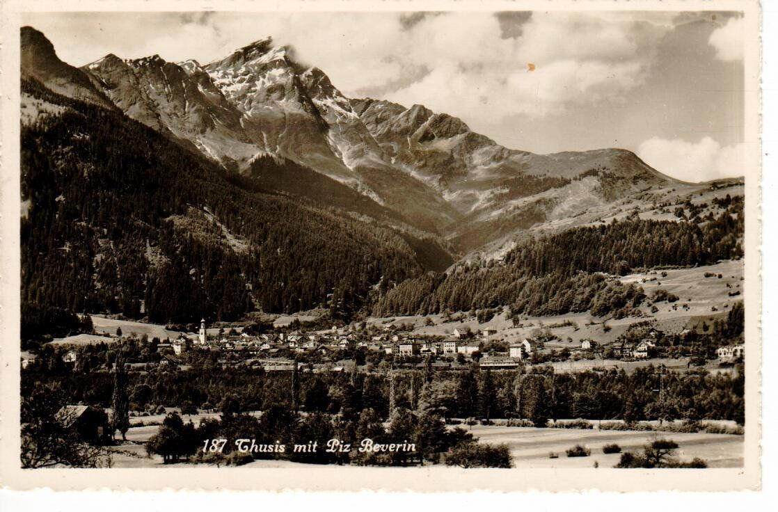 Cartes postales: Thusis 1935 – D'occasion à Wolhusen par Curver9