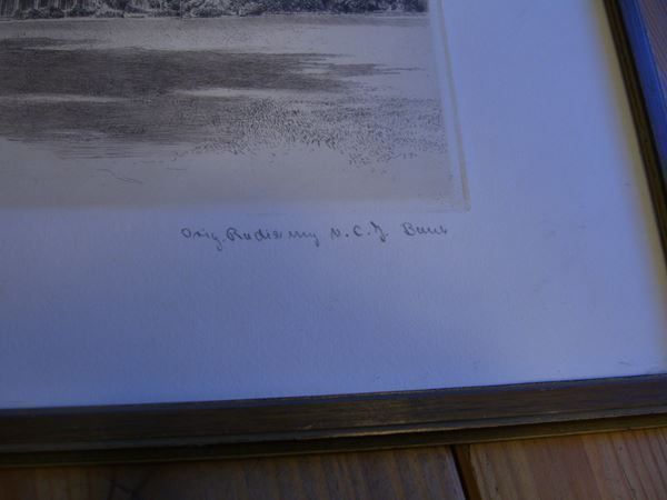 Foto & Immagini: Original Radierung d.Uni Bonn /C.J.Bauer – Usato da Winterthur venduto da Gaia 4