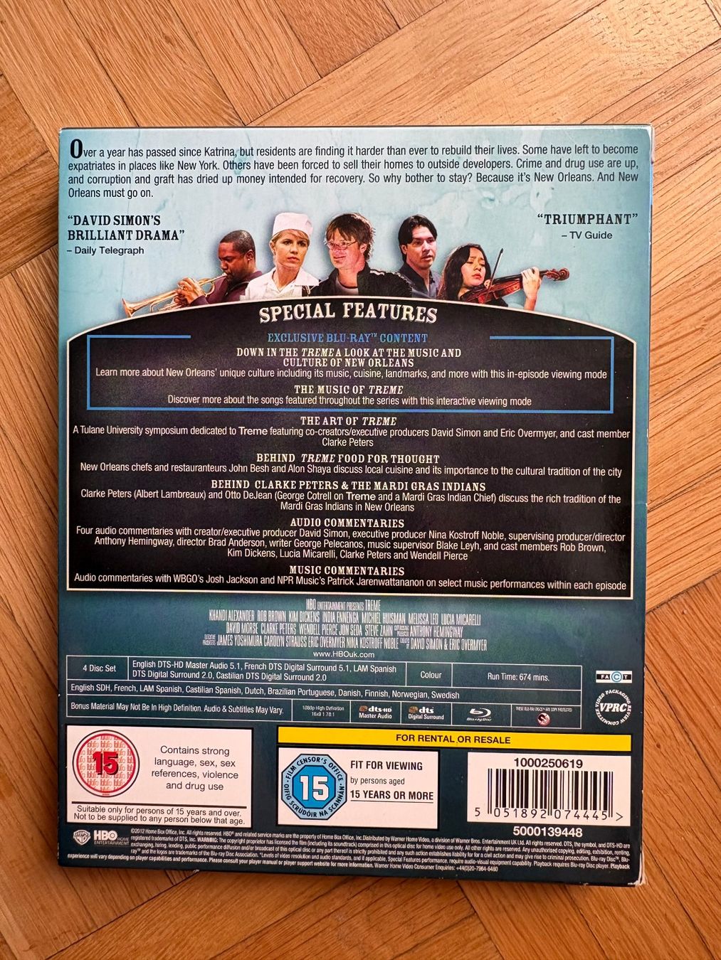 Tutti i DVDs: Treme - The Complete Second Season - mit Slipcase - Blu-ray – Nuovo (secondo la descrizione) da Zürich venduto da Malcom 6