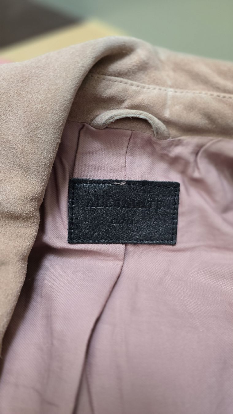Allsaints Giacche: ALLSAINTS // Oversized LEDERJACKE in Rosa – Usato da Zürich venduto da YFG_ZH 5