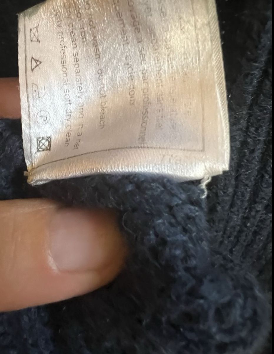 Chanel Vestiti: Chanel 2008 Strickkleid mit Logo, Gr.38 – Usato da Zürich venduto da NNK28 8
