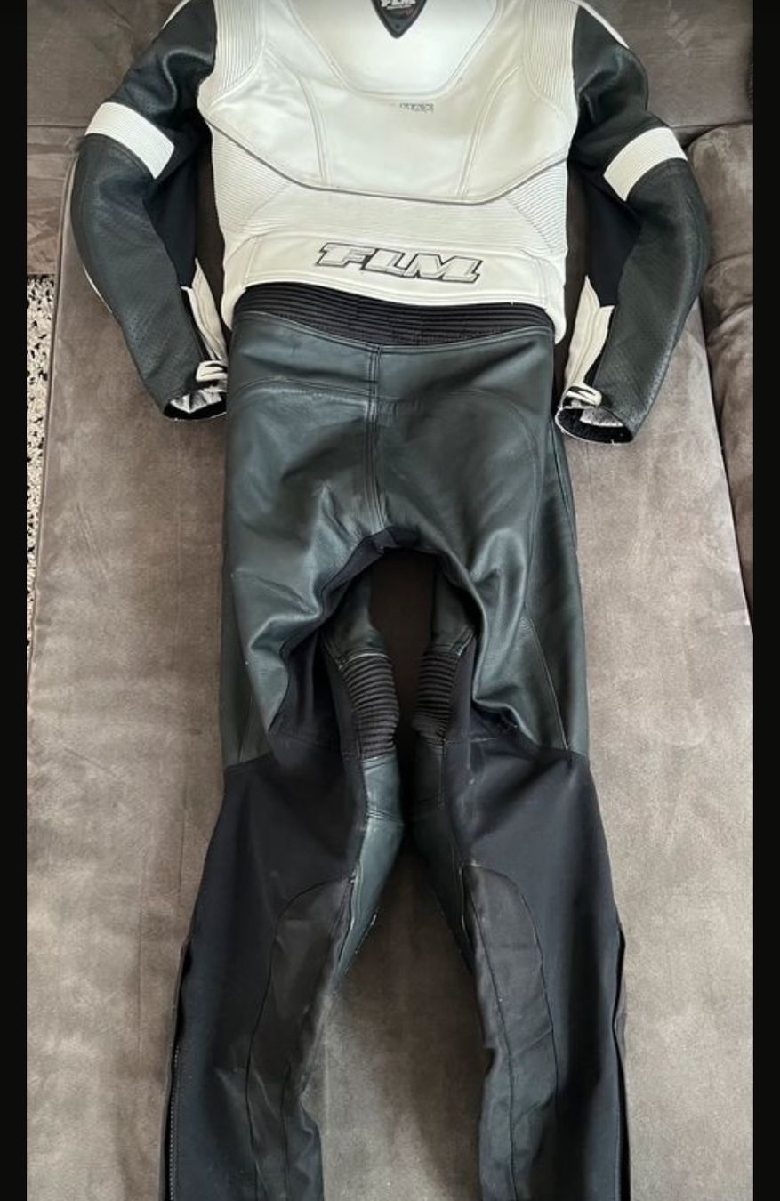 FLM Completi & Tailleur: FLM Lederkombi Zweiteiler Damen – Usato da Wängi venduto da vituliux 4