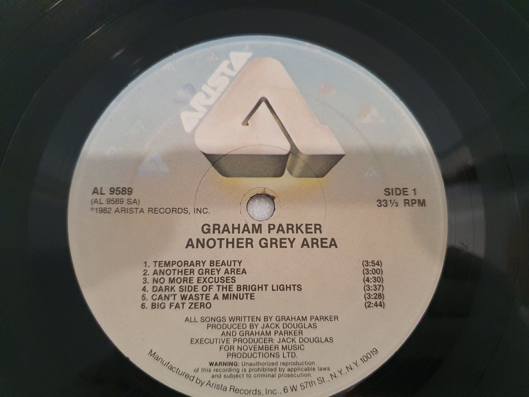Dischi in vinile: Graham Parker – Another Grey Area – Usato da Uster venduto da Vinyl-Leidenschaft 6