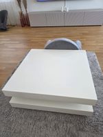 Couchtisch weiss Hochglanz schwenkbar