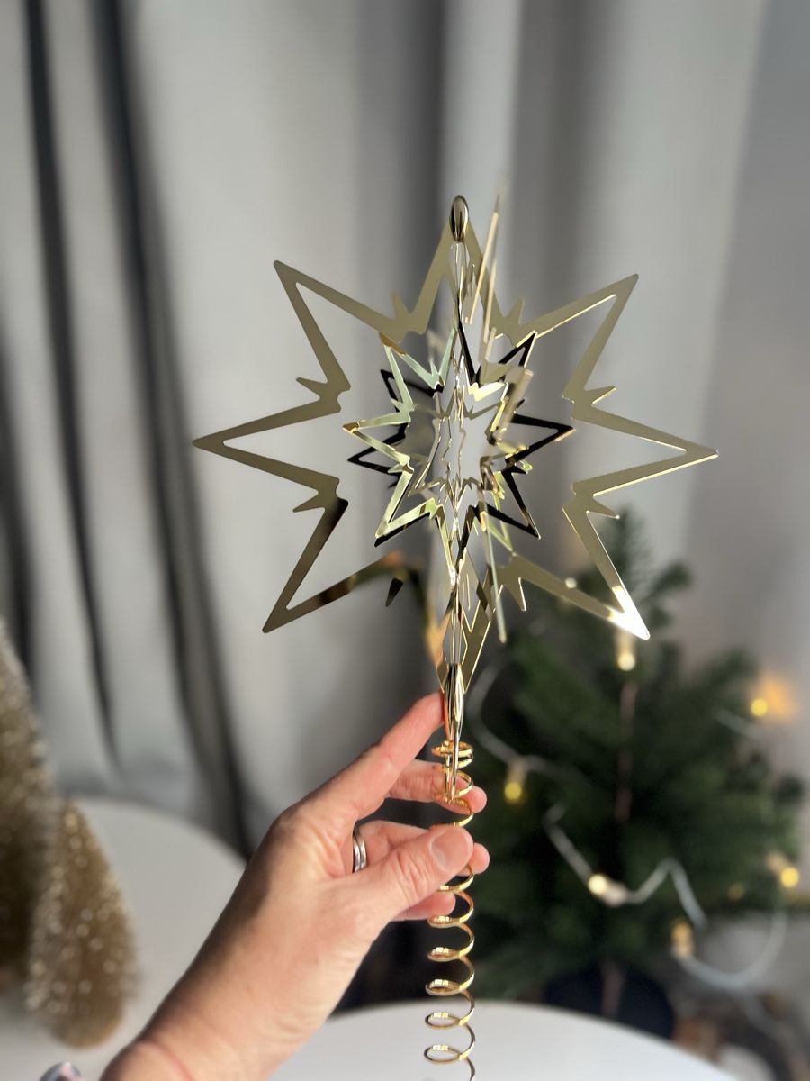 Jensen Tutte le decorazioni: Georg Jensen TOP STAR Tree topper  – Usato da Uerikon venduto da Saffagirl 6