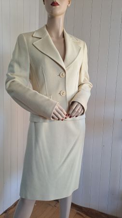 LAURÈL Wollkostüm Kostüm 36 38 Kashmir Twinset 60s VtG S