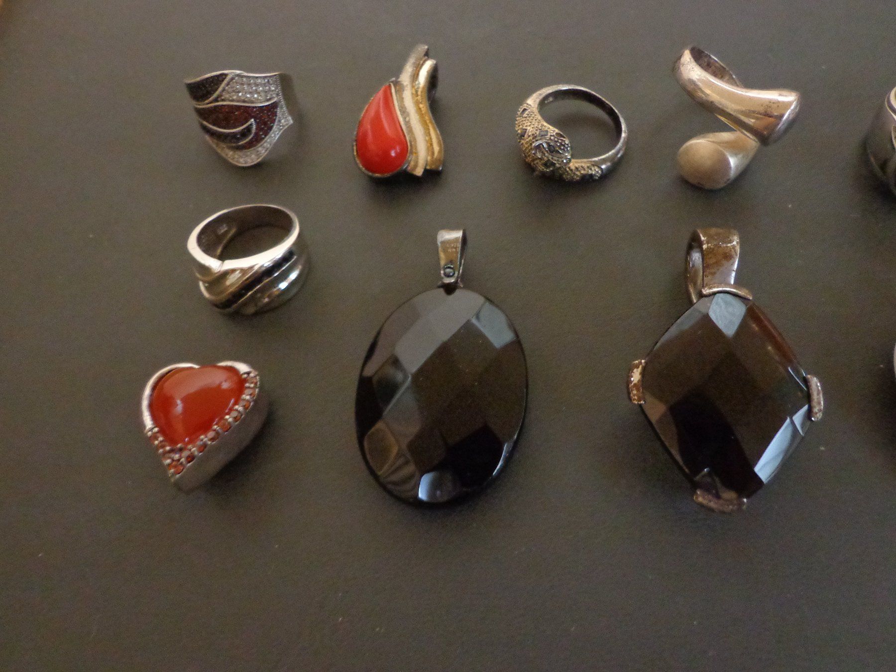 Altri gioielli: Schmuck - Ringe + Anhänger alles 925er Silber – Usato da Zofingen venduto da goezi 1