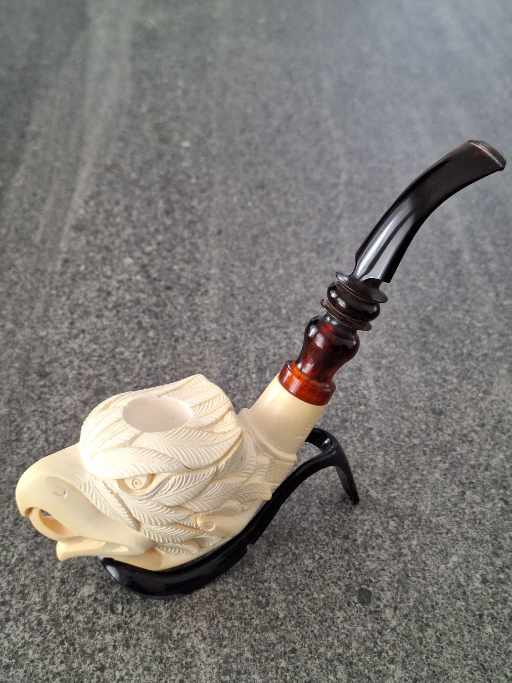 Pipe & Accessori: MEERSCHAUM TABAKPFEIFE - Adlerkopf – Nuovo (secondo la descrizione) da Steinhausen venduto da togoraul123