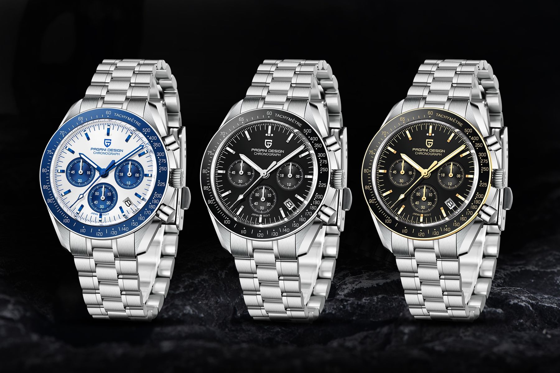 Pagani Design Uhren: Pagani Design Chronograph Neu – Neu und originalverpackt aus Suhr von ChronixChronometer 8