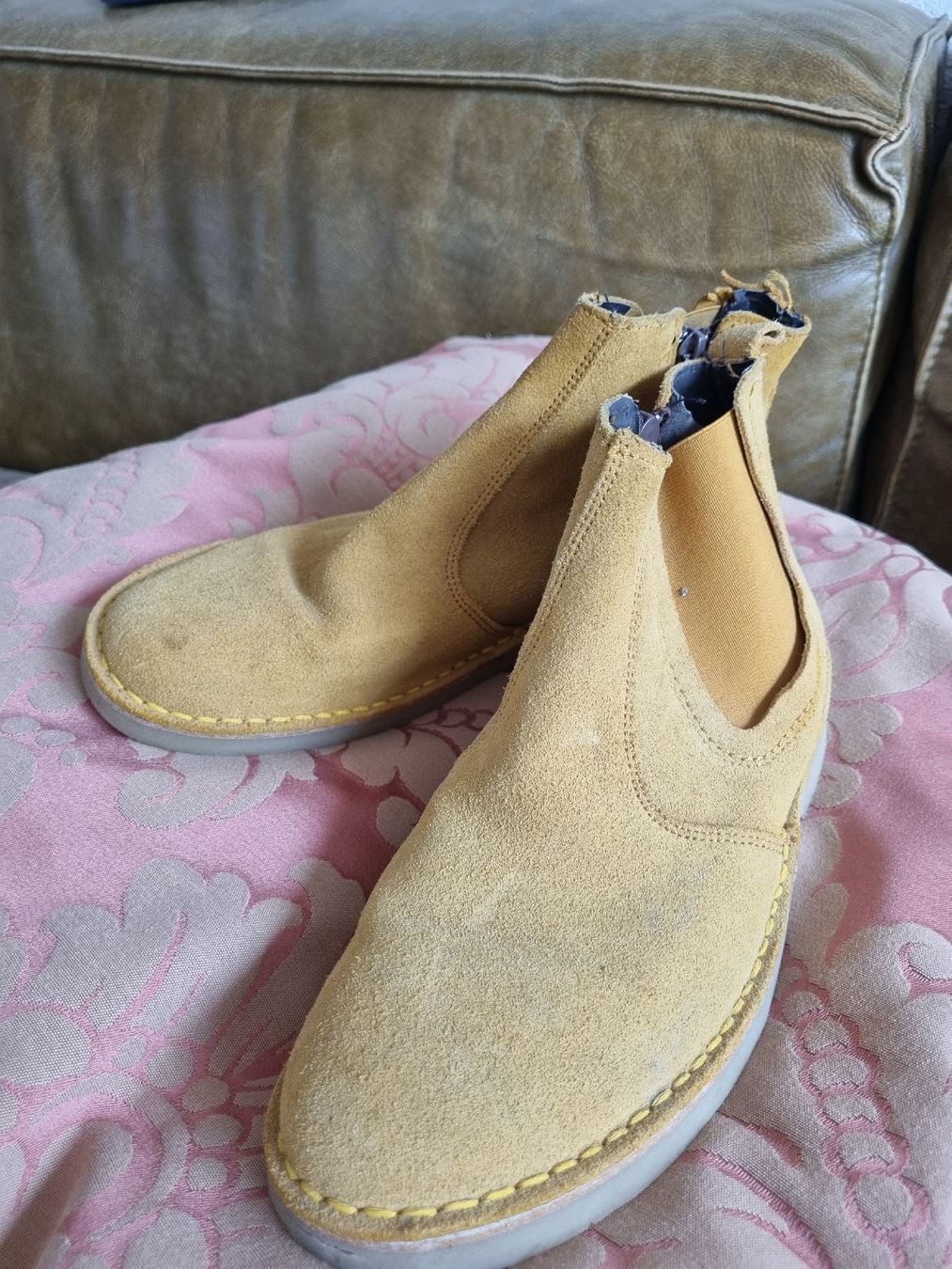 Damenschuhe: Boots gelb Grösse 37 – Neu (gemäss Beschreibung) aus Witterswil von Katja... 2