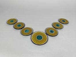 LUZERN HANDARBEIT lot de 7 dessous de verre