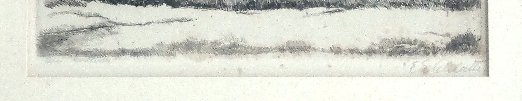 Grafiken & Lithographien: orig. Lithographie von Ernst E. Schlatter,  am Bodensee, sig – Gebraucht aus Walzenhausen von Hoppala79 2