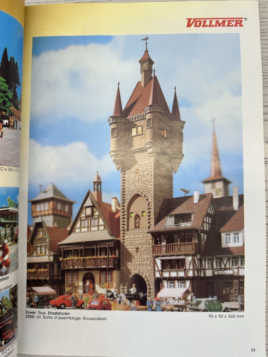 Vollmer Modellini di ferrovie: Vollmer Katalog 1998/99 – Usato da Lupsingen venduto da New-Haven 2