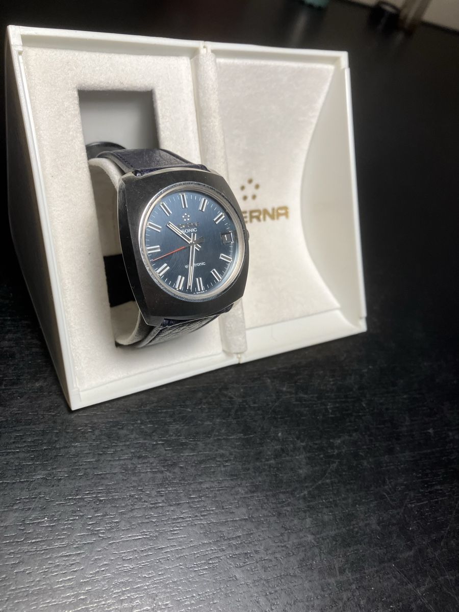 Eterna Uhren: Eterna  Sonic  Electronic   Stimmgabel -  Uhr – Gebraucht aus Herisau von Penholder 2