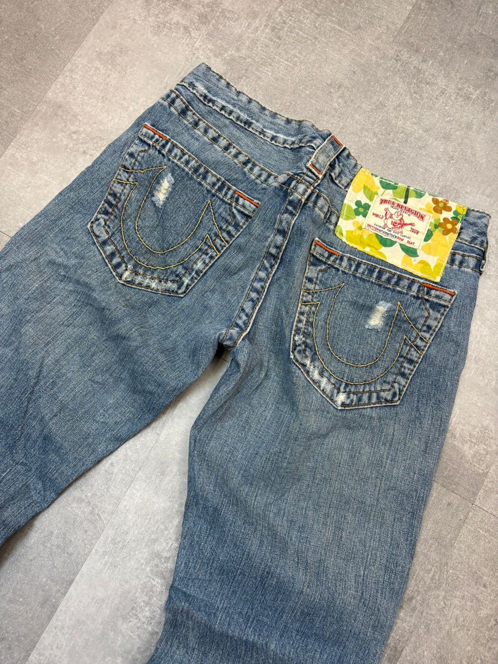 True Religion Jeans: True Religion Bootcut Flared Jeans - Grösse M/30 – Usato da Werdenberg venduto da hase.vintage 2