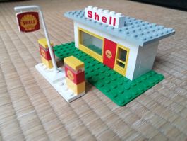 RAR LEGO # 648  SHELL  Station  von 1971