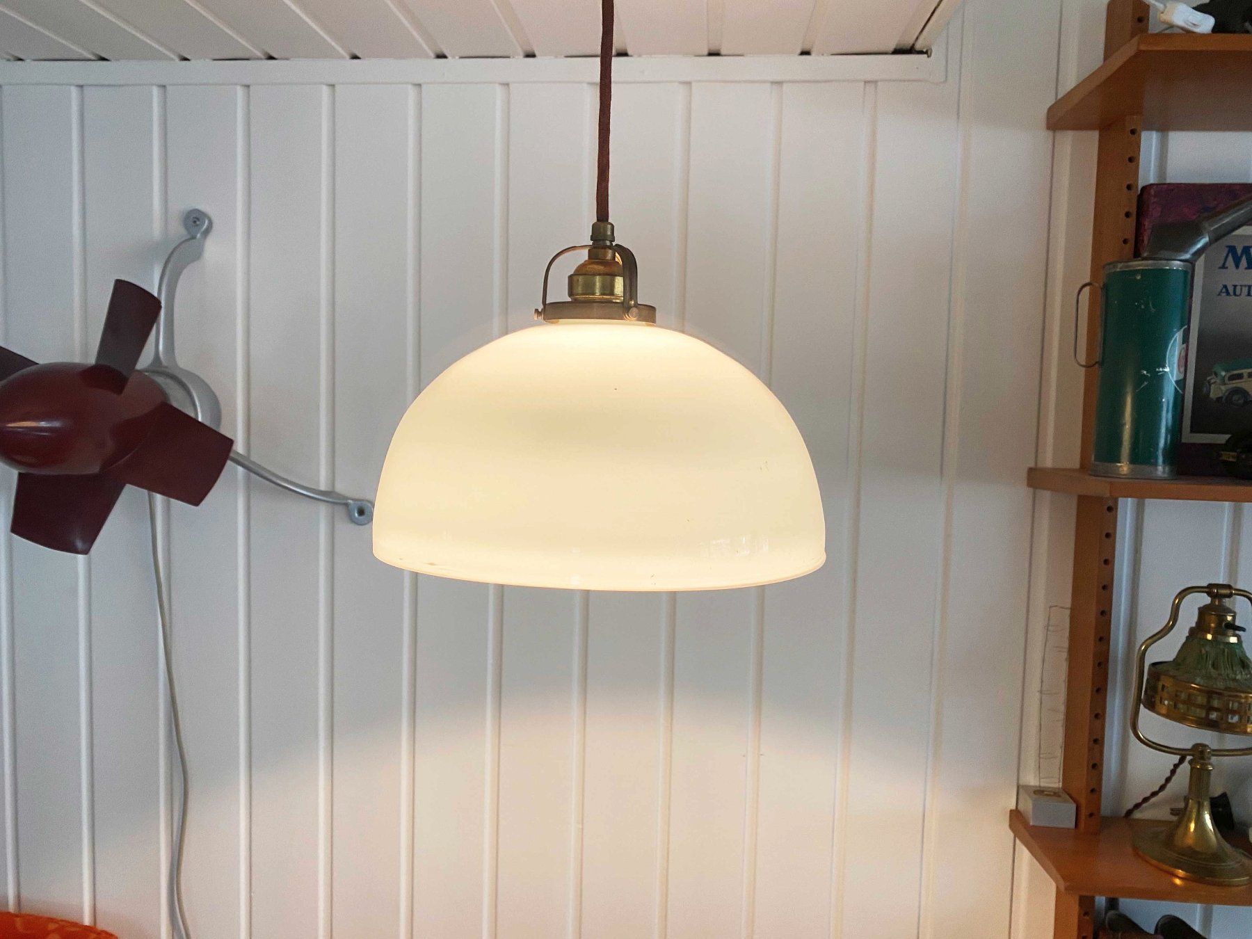 Lampadari & plafoniere: Opal Glas Deckenleuchte – Usato da Beringen venduto da Kultgut