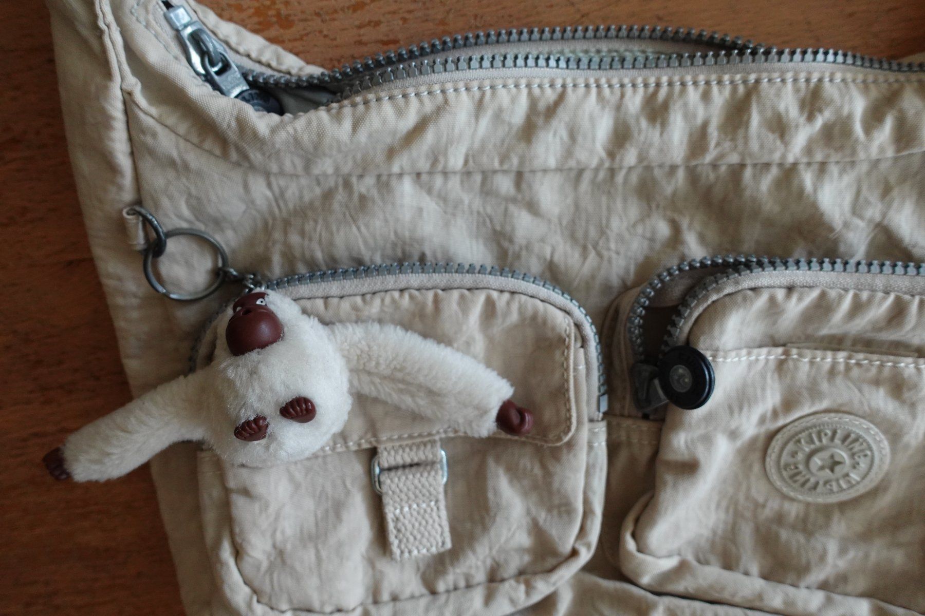 Kipling Borse: Kipling Tasche gebraucht | Beige – Usato da Ettiswil venduto da maimaiswiss 2