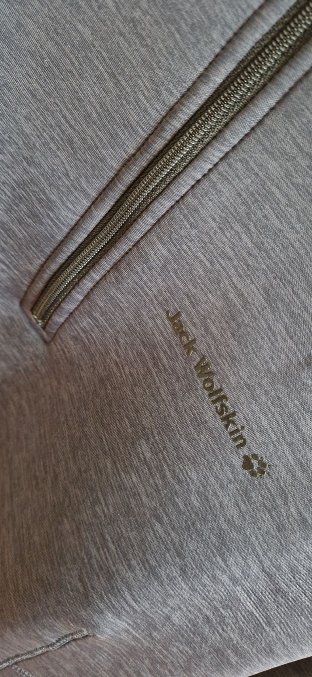 Jack Wolfskin Pullover & Sweatshirts: Jack Wolfskin Zip-Pullover dunkelgrau M – Neu (gemäss Beschreibung) aus Zürich von c.line89 1