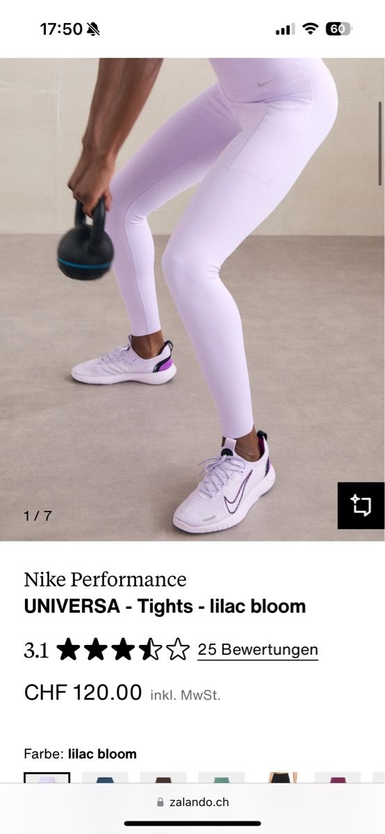 Nike Leggings: Nike Performance UNIVERSA - Tights - Orginalpreis 120.- – Nuovo e nell'imballaggio originale da Zürich venduto da luxuryoutlet1 8