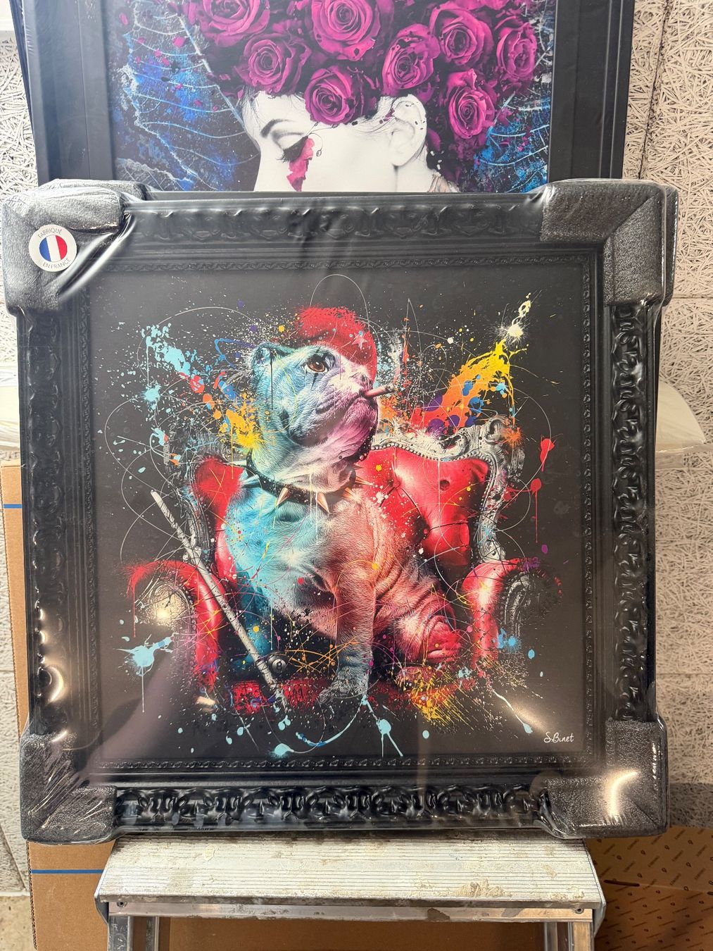 Foto & Immagini: Original Kunstwerk R. Rojas "BullDog" – Nuovo e nell'imballaggio originale da Zollikofen venduto da Level_911