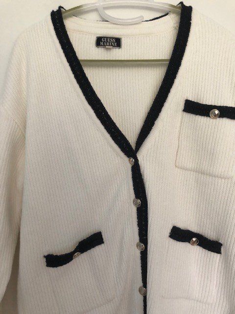 Guess Giacche: Jacke von Guess, Gr. neu, weiss blau – Nuovo (secondo la descrizione) da Benglen venduto da Mohnblume66 1