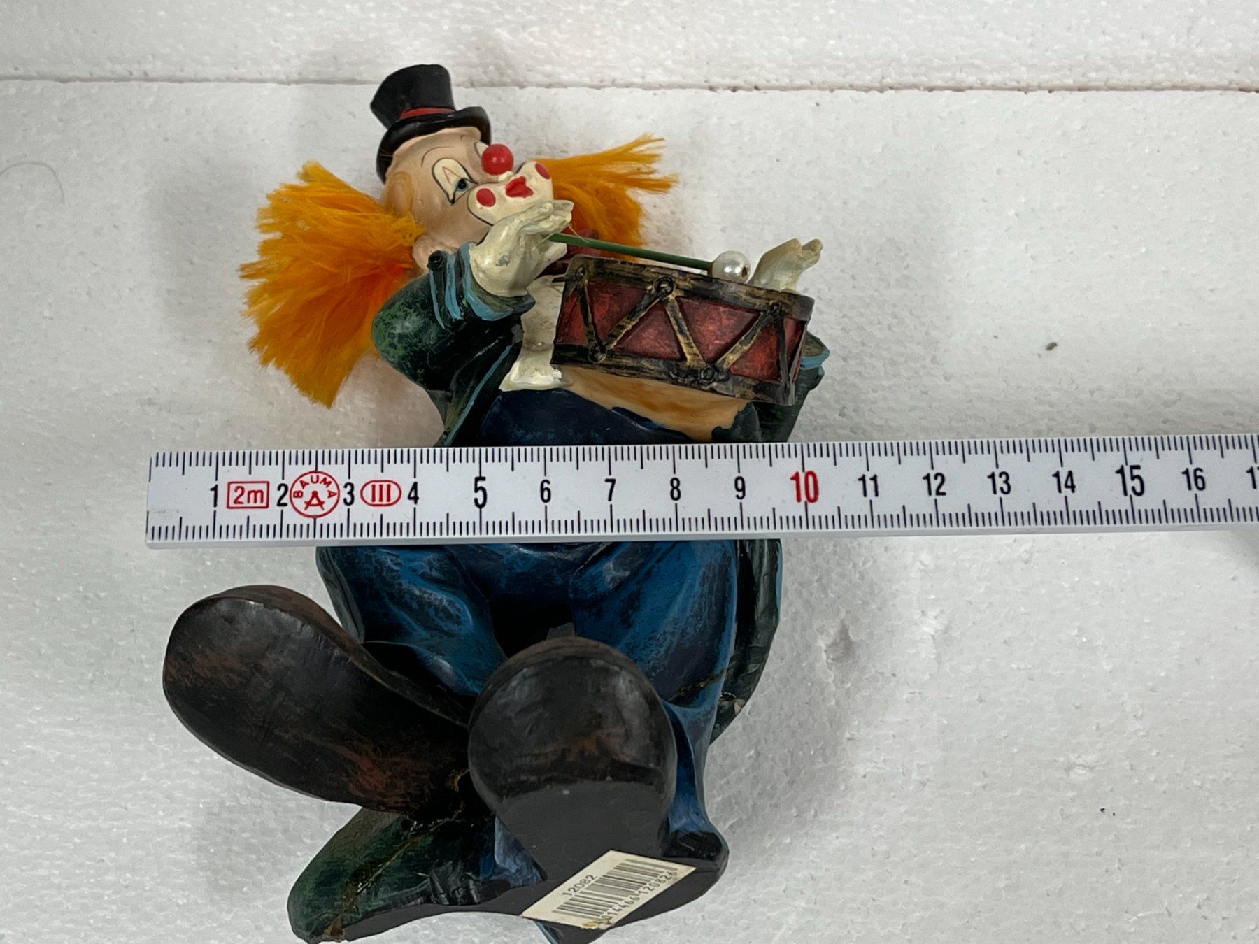 Statuette: Clown Figur mit Trommel – Usato da Mumpf venduto da dadaboygugulini 6
