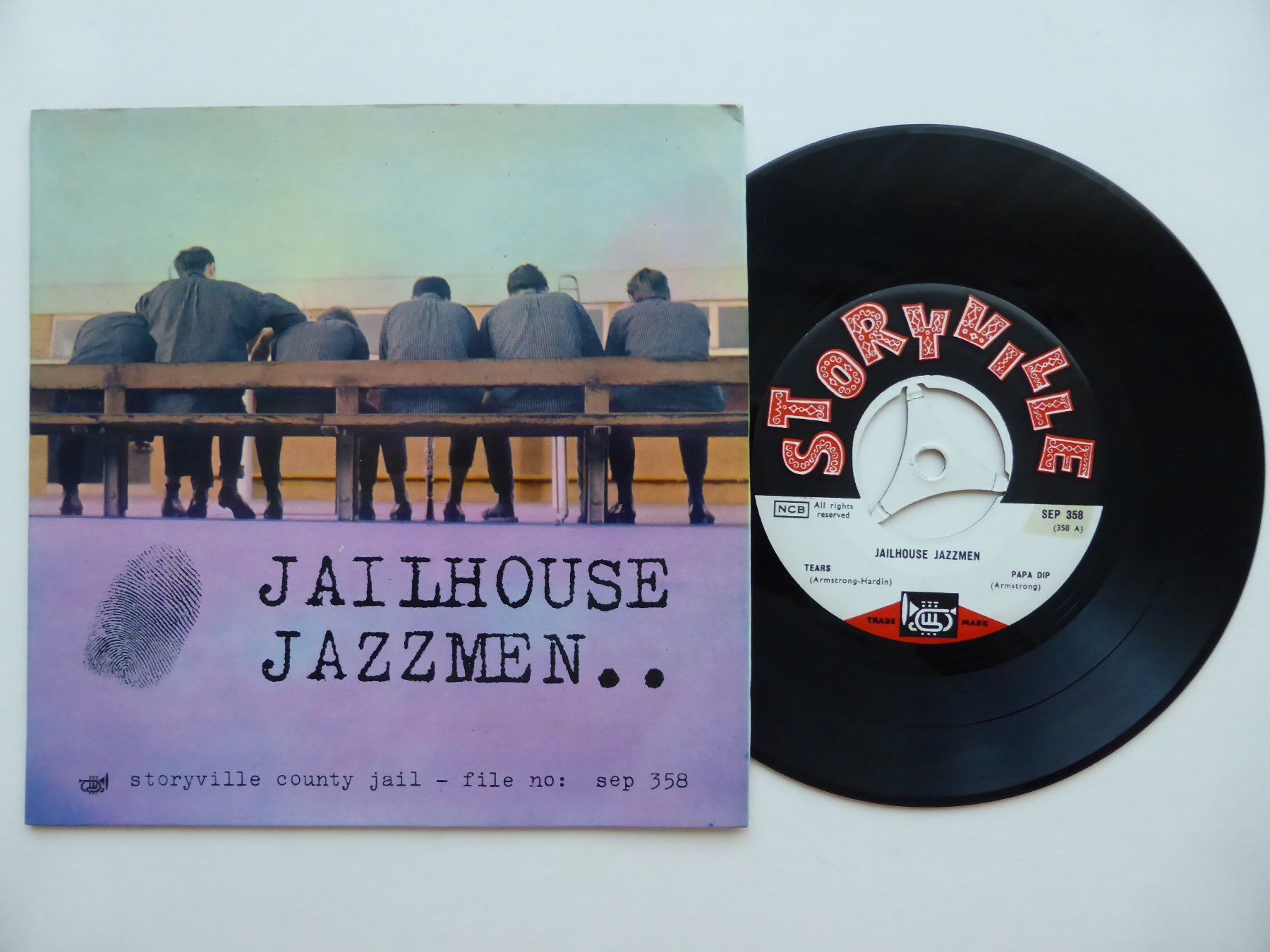 Dischi in vinile: VINYL SINGLE  EP  JAILHOUSE JAZZMEN – Usato da Küssnacht am Rigi venduto da Mondkinder