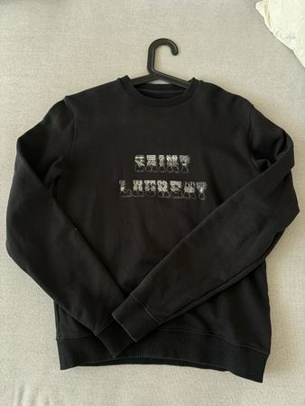 Sweatshirt Saint Laurent Paris schwarz Grösse S neuwertig