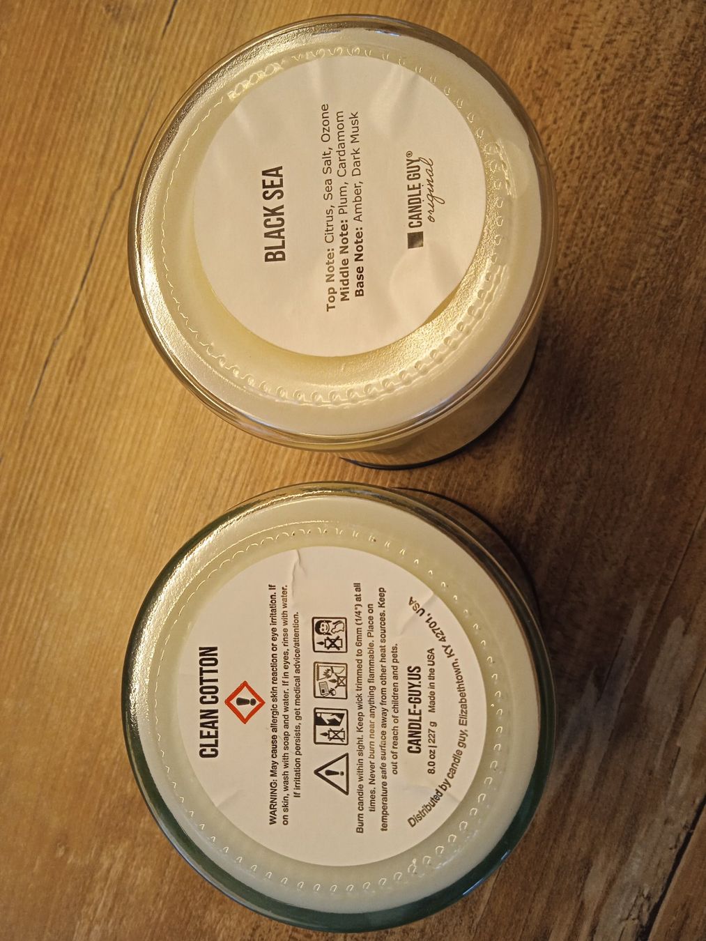 Candele: 2 Kerzen mit Spruch vorne auf dem Glas – Nuovo e nell'imballaggio originale da Rothrist venduto da MaSa82 1