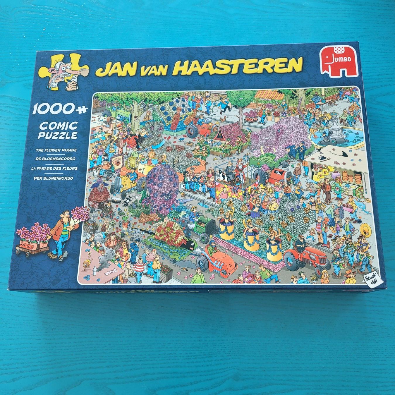 Puzzle: Jan van Haasteren -Der Blumenkorso   1000 Teile – Nuovo (secondo la descrizione) da SCHÜBELBACH venduto da CoKaHa