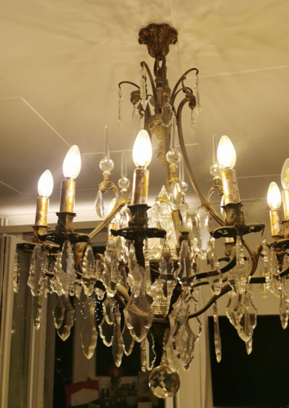 Lampadari & plafoniere: Kristall-Lüster, antik – Usato da Wettingen venduto da Biitel 3