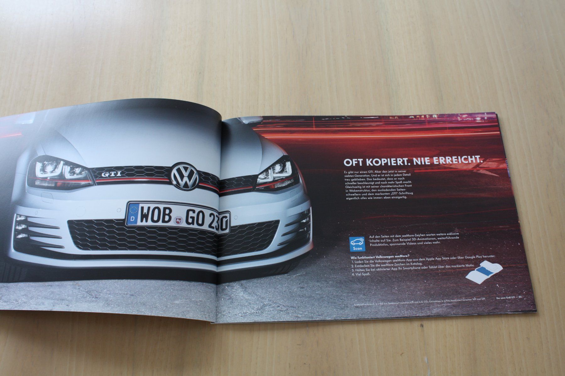 VW Documenti: VW Golf GTI Prospekt 5/2013 – Usato da Wikon venduto da erwin400 1