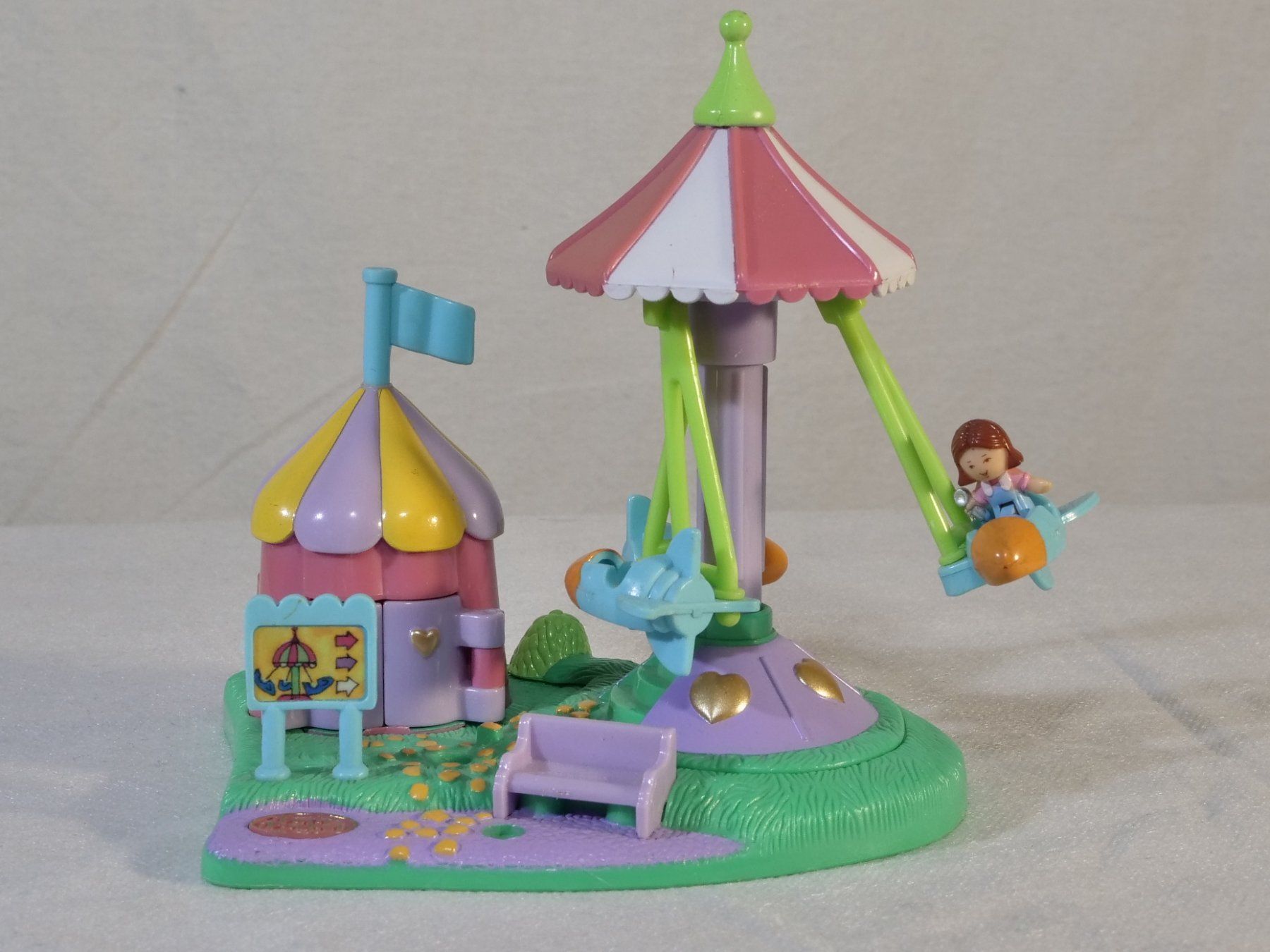 Polly Pocket Spielzeuge: Polly Pocket Karussell Jahrmarkt, Vintage – Gebraucht aus Lustmühle von Glatisant