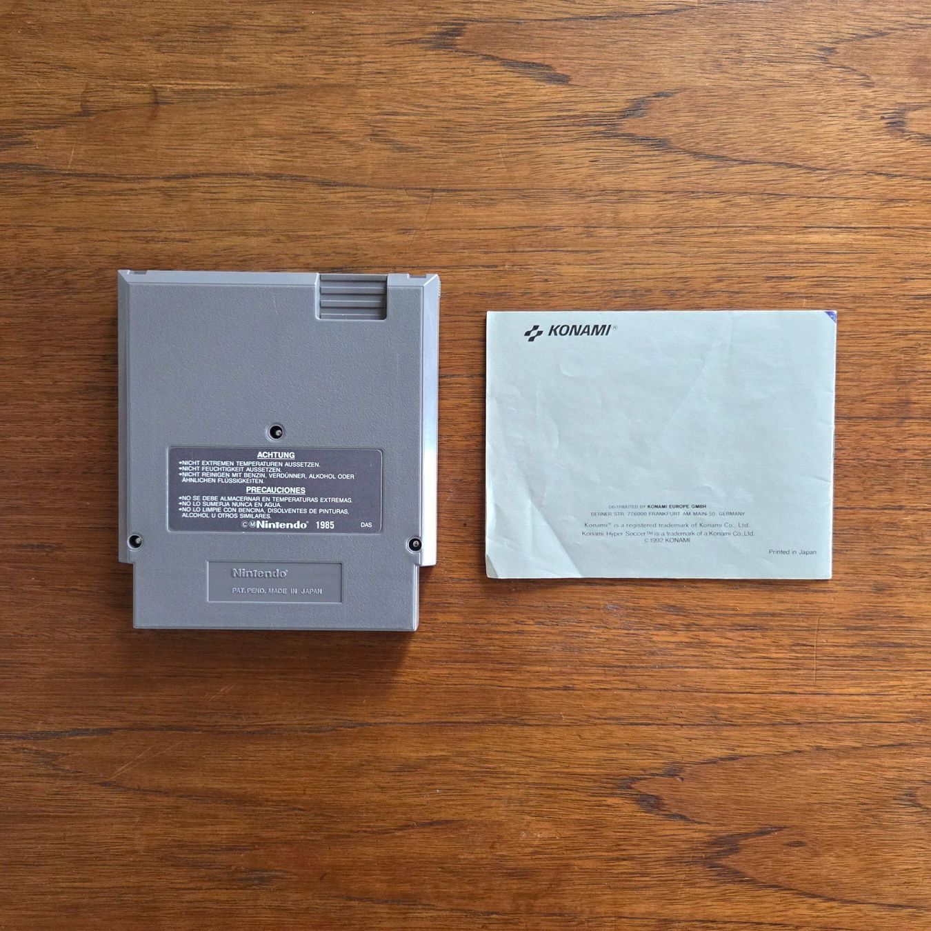 Giochi: Konami Hyper Soccer Nintendo NES Pal B – Usato da Zürich venduto da Wickeddude 1