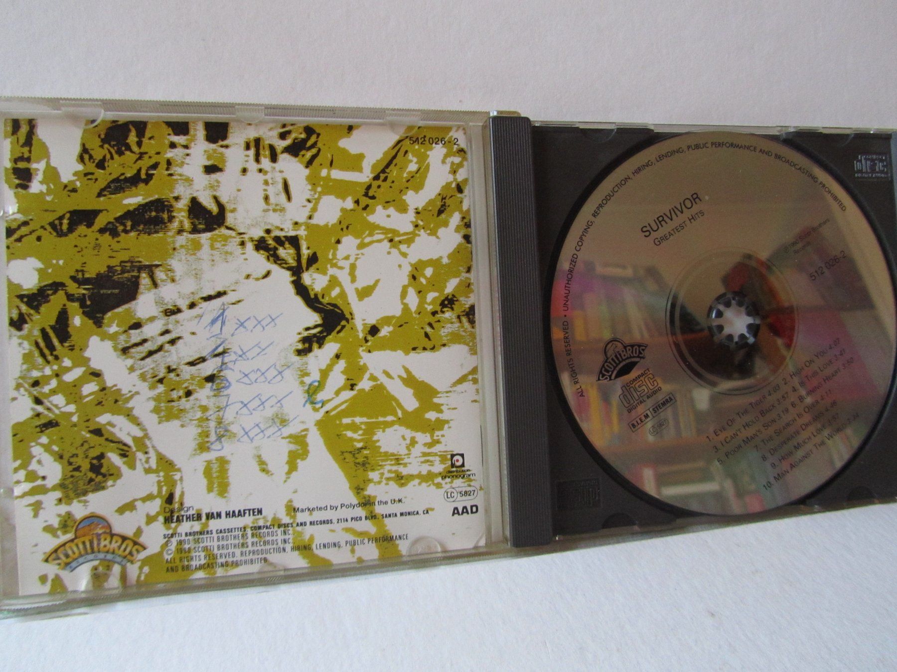 CD: Survivor, CD, greatest Hits – Usato da Weiningen ZH venduto da dietsch57 3