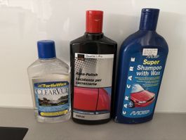 Auto Pflegemittel Set 3 Stk. Turtle Wax Coop Motip Neu