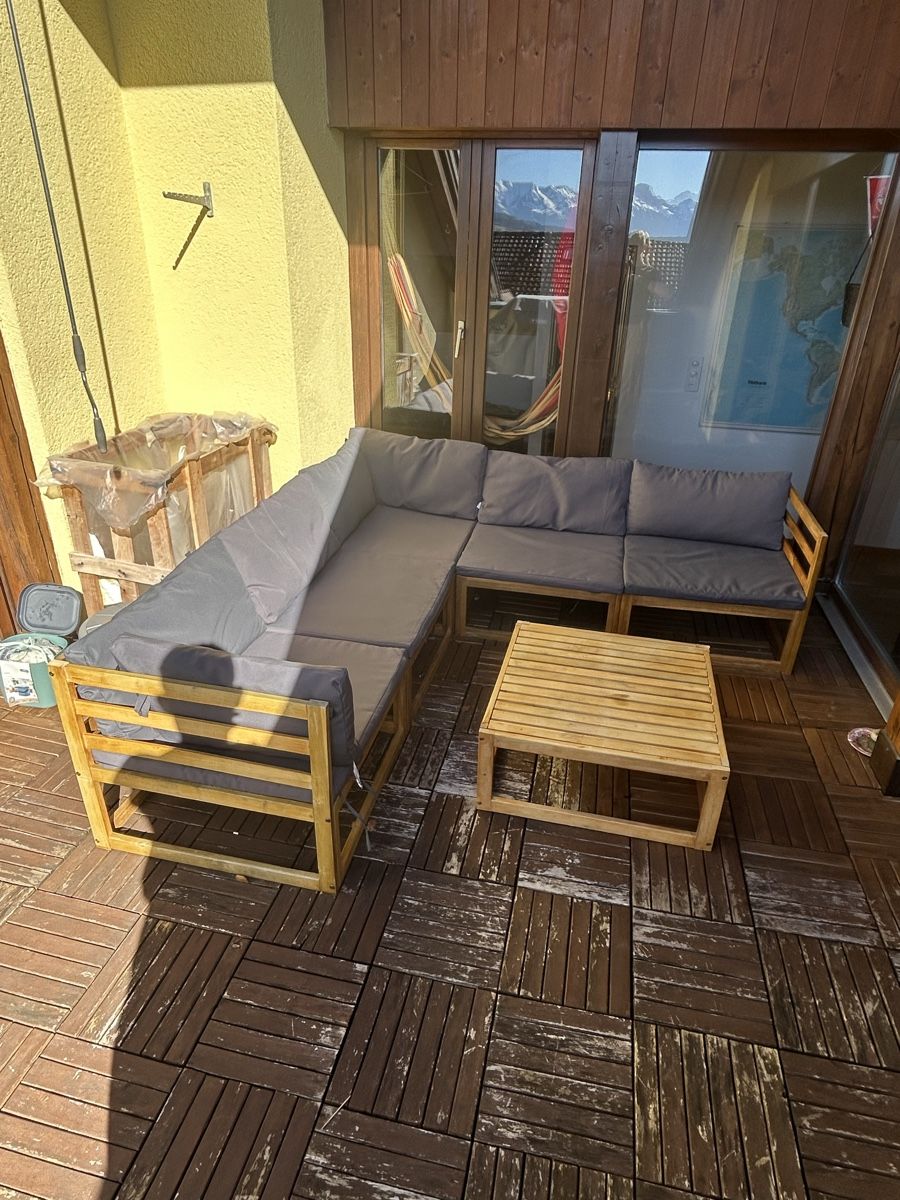 Sofas: Gartenlounge Akazie 6-teilig – Gebraucht aus Toffen von cel_r776 2