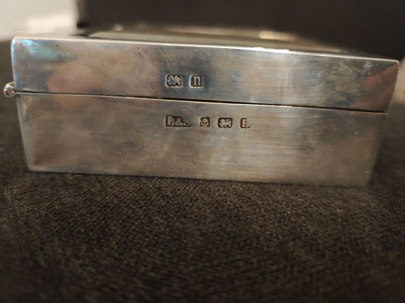 Dosen: Antique Silver box  925 Card Box with Playing Cards Set – Gebraucht aus St moritz von apog 2