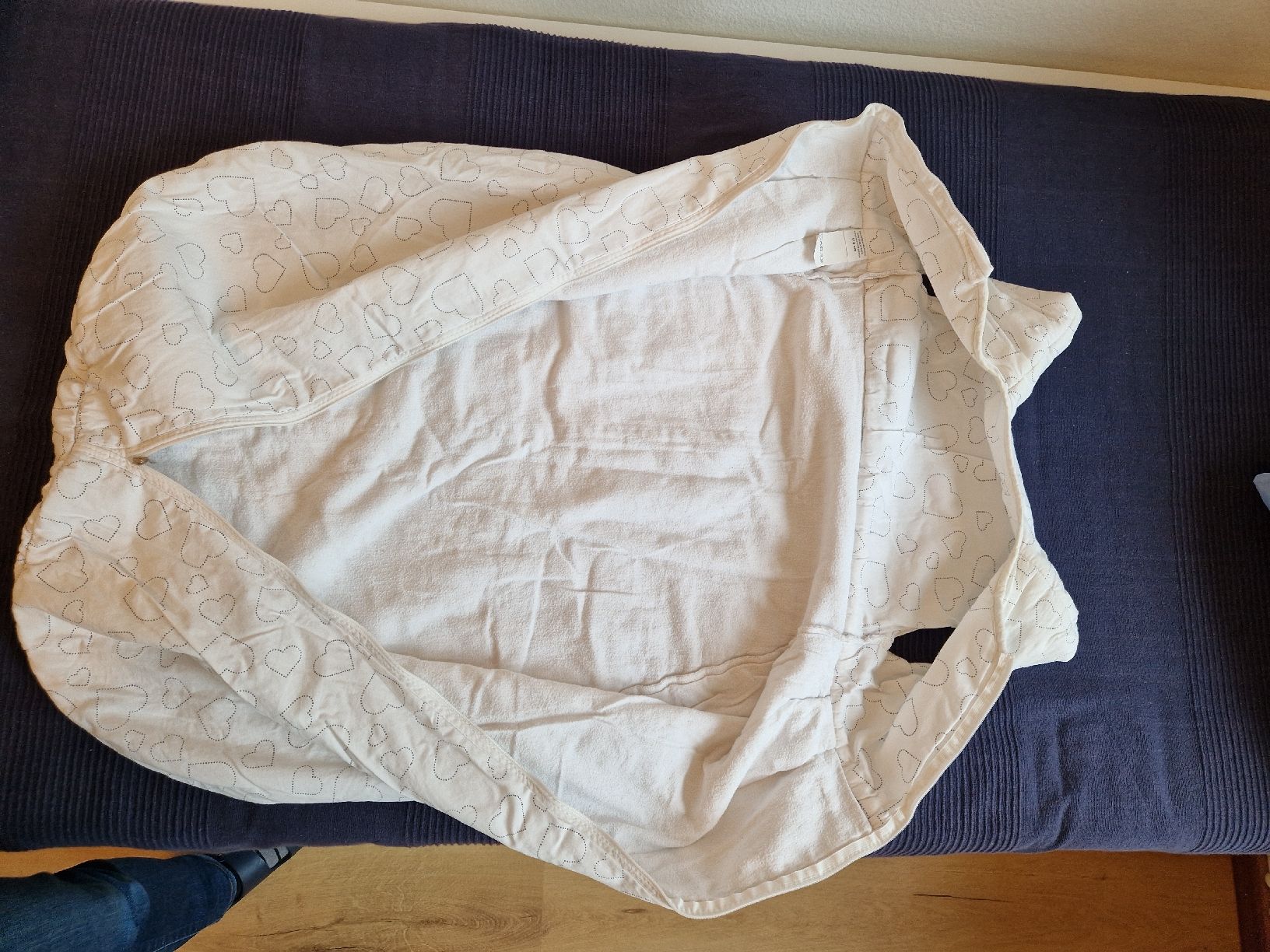 Alvi Sacchi a pelo: Alvi Schalfsack Gr. 110 mit Herzen – Usato da Wädenswil venduto da jah_6z56 1