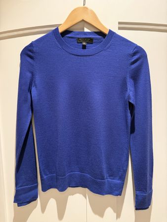 Banana Republic Merino Wool Jumper - XS - Bright Blue!