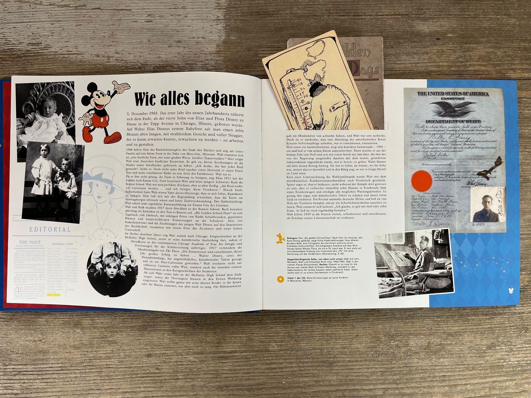 Libri: Robert Tieman: Disneys Treasures mit Schubkarton + CD/ 2003 – Usato da Pfäffikon ZH venduto da buresi 1