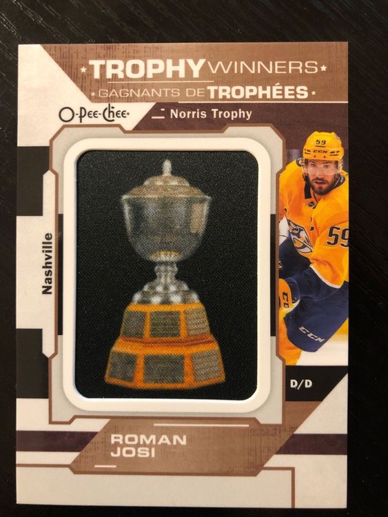 Roman Josi NHL Trophy Winners Norris Trophy Kaufen auf Ricardo